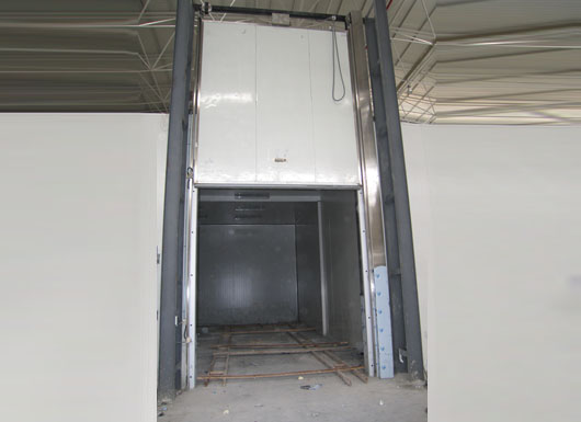 Vertical sliding doors